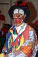 le clown et la pose